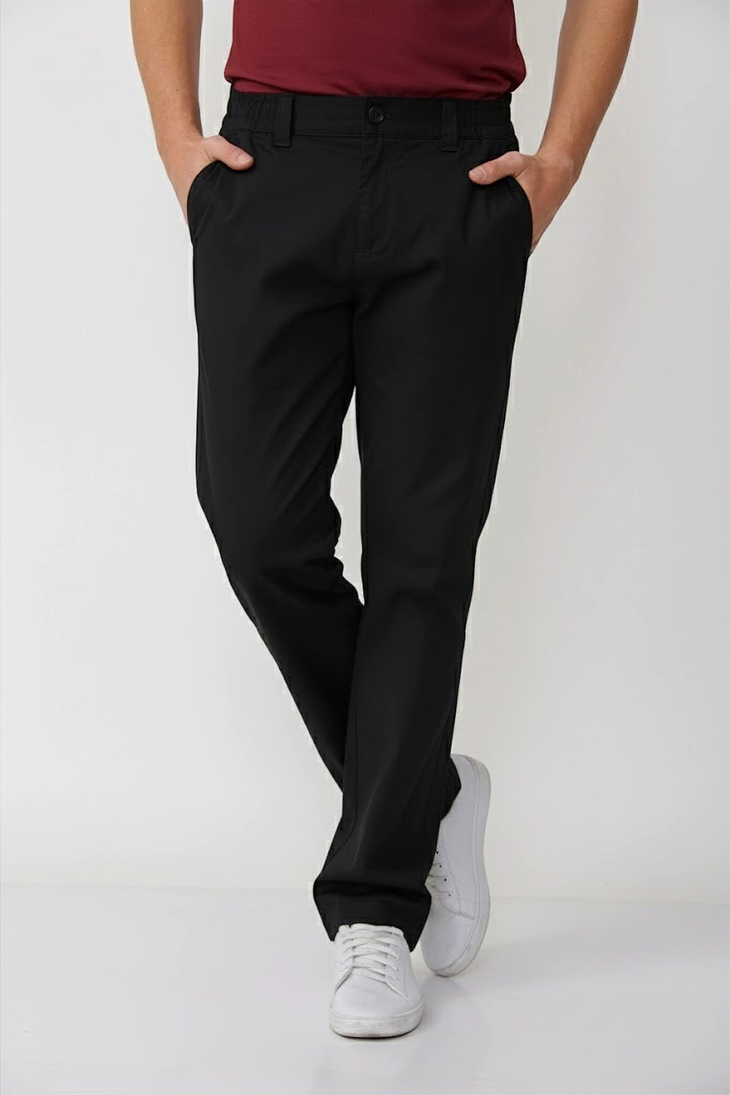 Pantalón Jogger Gabardina Gamuzada