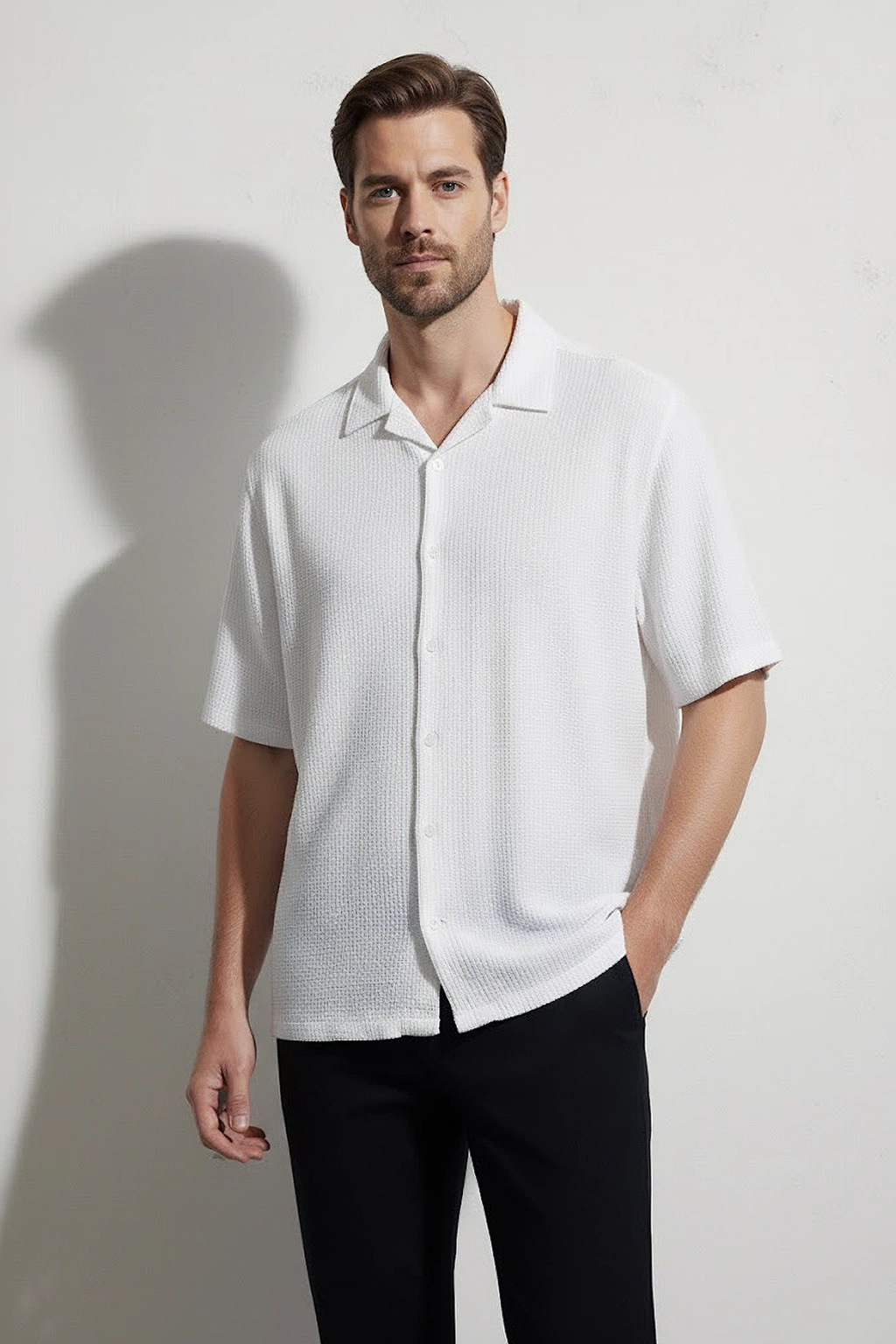 Camisa Tulum Hombre – Tela Hawai Bruselas