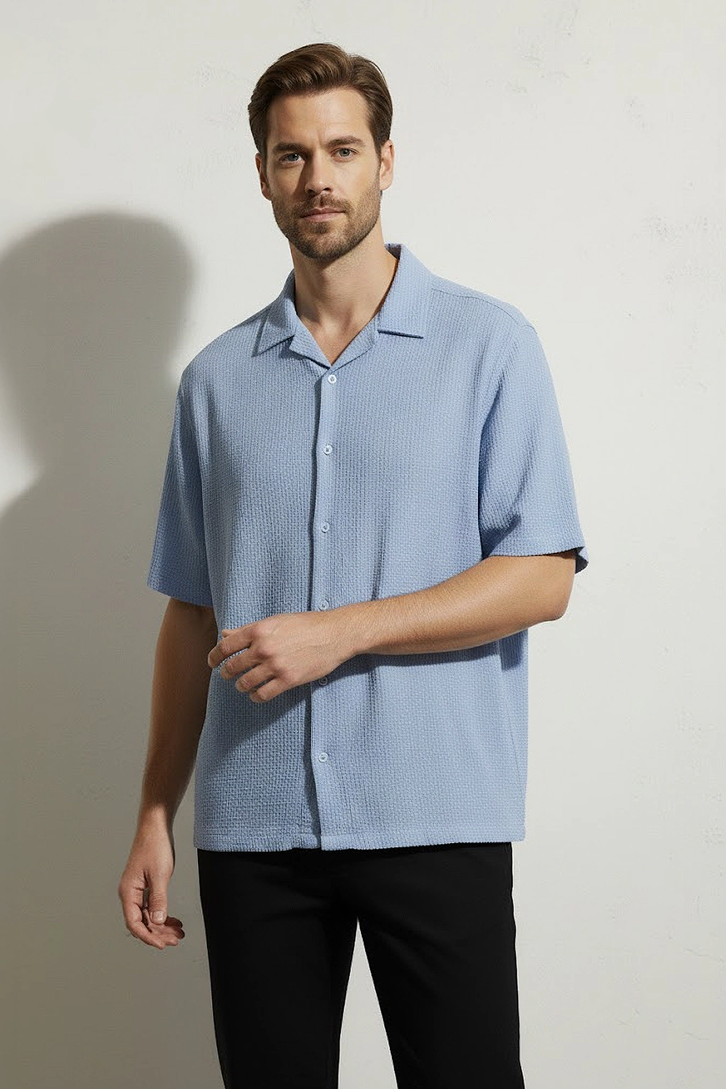 Camisa Tulum Hombre – Tela Hawai Bruselas