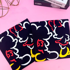 T-Shirt Mickey e Minnie, Silhueta (Preto) - comprar online