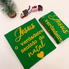 T-Shirt Jesus, Natal (Verde Duende) - comprar online