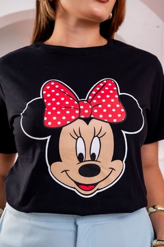 T-Shirt Minnie ( Preto ) F.C