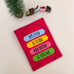 T-Shirt Um Ciclo... (Framboesa) - comprar online