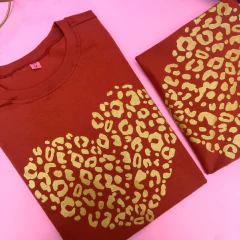 T-Shirt ♡ Animal Print (Cobre Absolute) - comprar online
