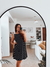 Vestido escote bote rayado - tienda online