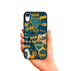 Escudos de Boca superpuestos