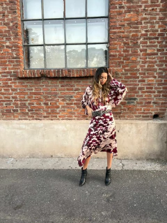 POLLERA NELUMBO ESTAMPADO (MARIA CHER) en internet