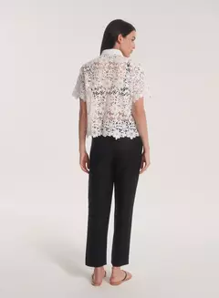 CAMISA GUIPIURE (ETIQUETA NEGRA) - tienda online