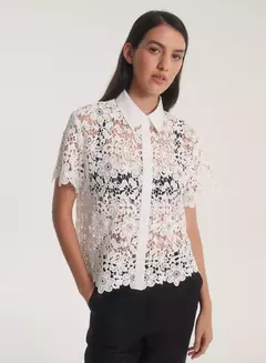 CAMISA GUIPIURE (ETIQUETA NEGRA) - comprar online