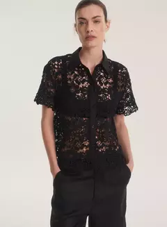 CAMISA GUIPIURE (ETIQUETA NEGRA) - comprar online