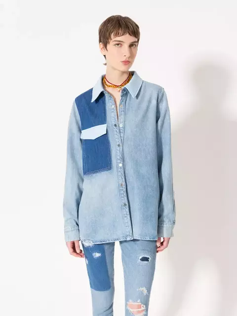 CAMISA PATCH (JAZMIN CHEBAR) - comprar online