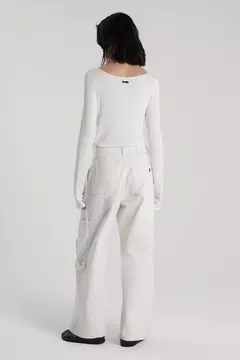 CARGO LOOSE BOOTCUT STONEHENGE (MARIA CHER) - tienda online