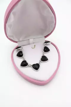 CHOKER HEART NOIR (LAS PEPAS) - SHE