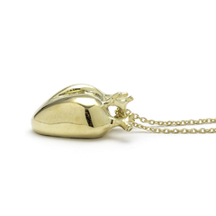 COLGANTE CORAZON GRANDE DORADO(CABINET OSEO) en internet