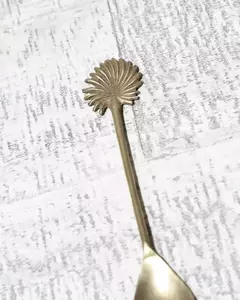 CUCHARA PALM SPOON DORADO (WANAMA HOME) - SHE