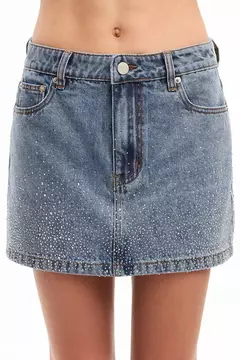 FALDA DENIM AQUA (GINEBRA) en internet