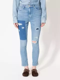 JEANS LISA PATCH (JAZMIN CHEBAR) - comprar online