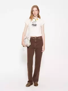 JEANS STRAIGHT BROWN (JAZMIN CHEBAR) en internet