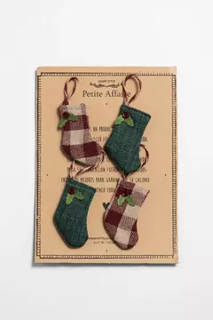 MINI BOTITAS NAVIDAD SET X4 (PETITE AFFAIRE) - SHE