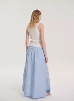 POLLERA PIJAMA LINO (ETIQUETA NEGRA) en internet