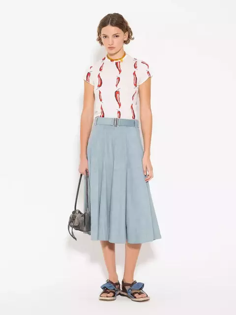 POLLERA SUEDE (JAZMIN CHEBAR) - comprar online