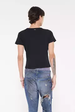 REMERA FITTED WAFFLE (AY NOT DEAD) - She Tendencias