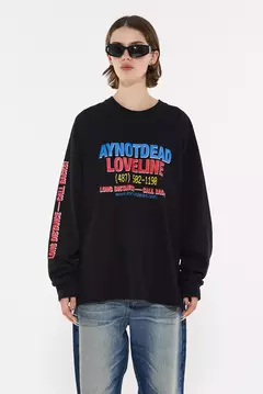 Imagen de REMERA ML LOVELINE (AY NOT DEAD)