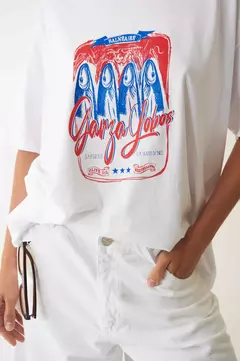 REMERA OVER PEIXE(GARZA LOBOS) - comprar online