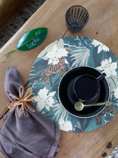 SERVILLETA TUSSOR CACAO (PETITE AFFAIRE) - SHE