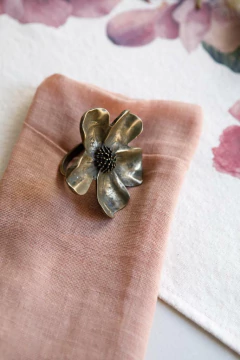 SERVILLETEROS ANEMONA X 2 BRONCE (PETITE AFFAIRE) en internet