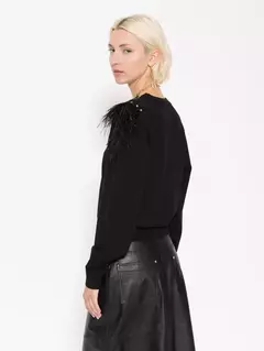 SWEATER FEATHERS (JAZMIN CHEBAR) en internet