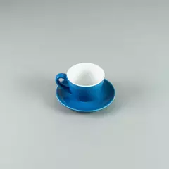 TAZA TE 160ML C/PLATO 14CM VERDE (VOLF) en internet