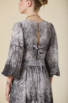 VESTIDO LARGO CISNE (NATALIA ANTOLIN) - tienda online