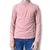 REMERA MANGA LARGA ROSA JASPEADO