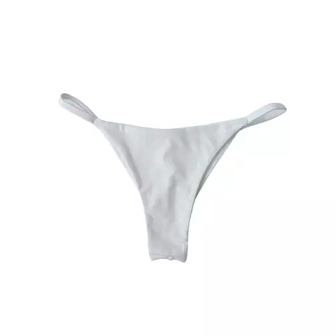 Calcinha biquíni fixa básica off white - comprar online