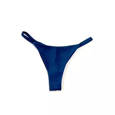 Calcinha biquíni fixa básica azul marinho - comprar online