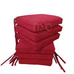ALMOHADON DE SILLA ALTA COSTURA CON PLACA SOFT ALTA DENSIDAD - MORENA DECORACIONES