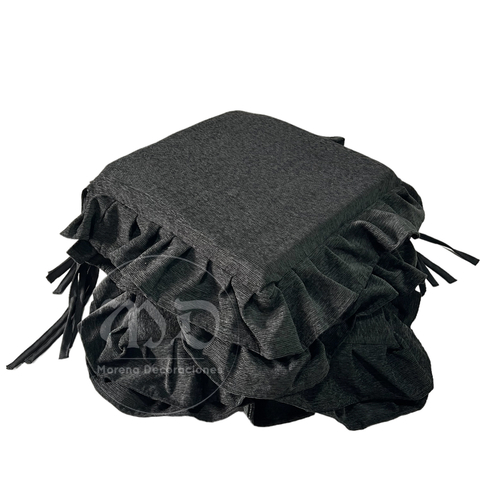 1 Almohadón de silla con volado - comprar online
