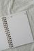 Caderno Capa Dura - Flores - Feito por Melanie