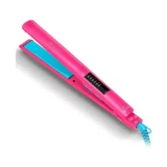 Planchita Pelo Elegance Bloom Led Rosa Gama