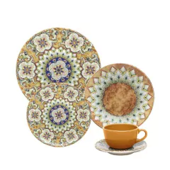 Set Vajilla 30 Piezas Platos y Tazas Castello Oxford