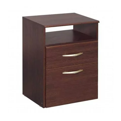 Mesa de Luz 1 Cajón y 1 Puerta Color Tabaco 962 Platinum