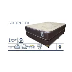Colchón Espuma Alta Densidad Con Pillow 0,80 x 1.90 Golden Flex Gani - comprar online