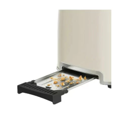 Tostadora Eléctrica 2 Panes Crema Retrotoast AT928 Liliana - DISMAR