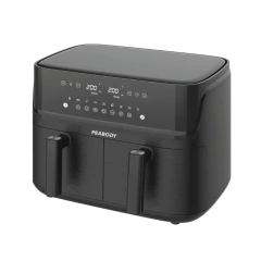 Freidora Por Aire Caliente S/ Aceite 10 Lts Doble Canasta PE-AFDB100N Peabody - tienda online