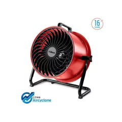 Ventilador Turbo 3 en 1 Piso Pared Techo VTHD16A Rojo Liliana