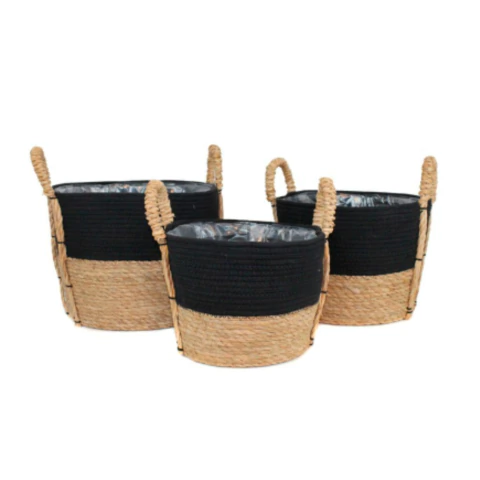 Canasto Set 3 en 1 Natrual / Negro FN1 Galileo - comprar online