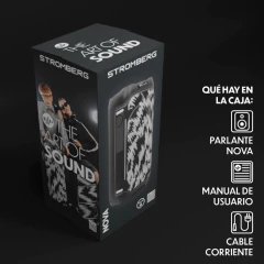 Bafle Potenciado 2 x 10" Batería Bluetooth Nova Stromberg - tienda online