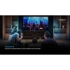 Smart Tv 50" BLACK SERIES 4K Uhd Google TV DQ50X9580 Noblex