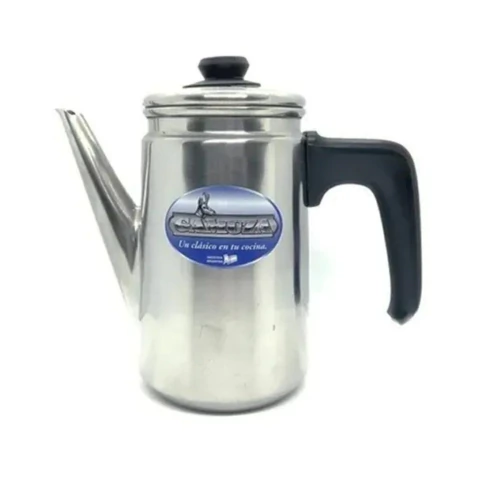 Cafetera 1,3 Litros Acero Inoxidable Bakelita 2500 Gamuza
